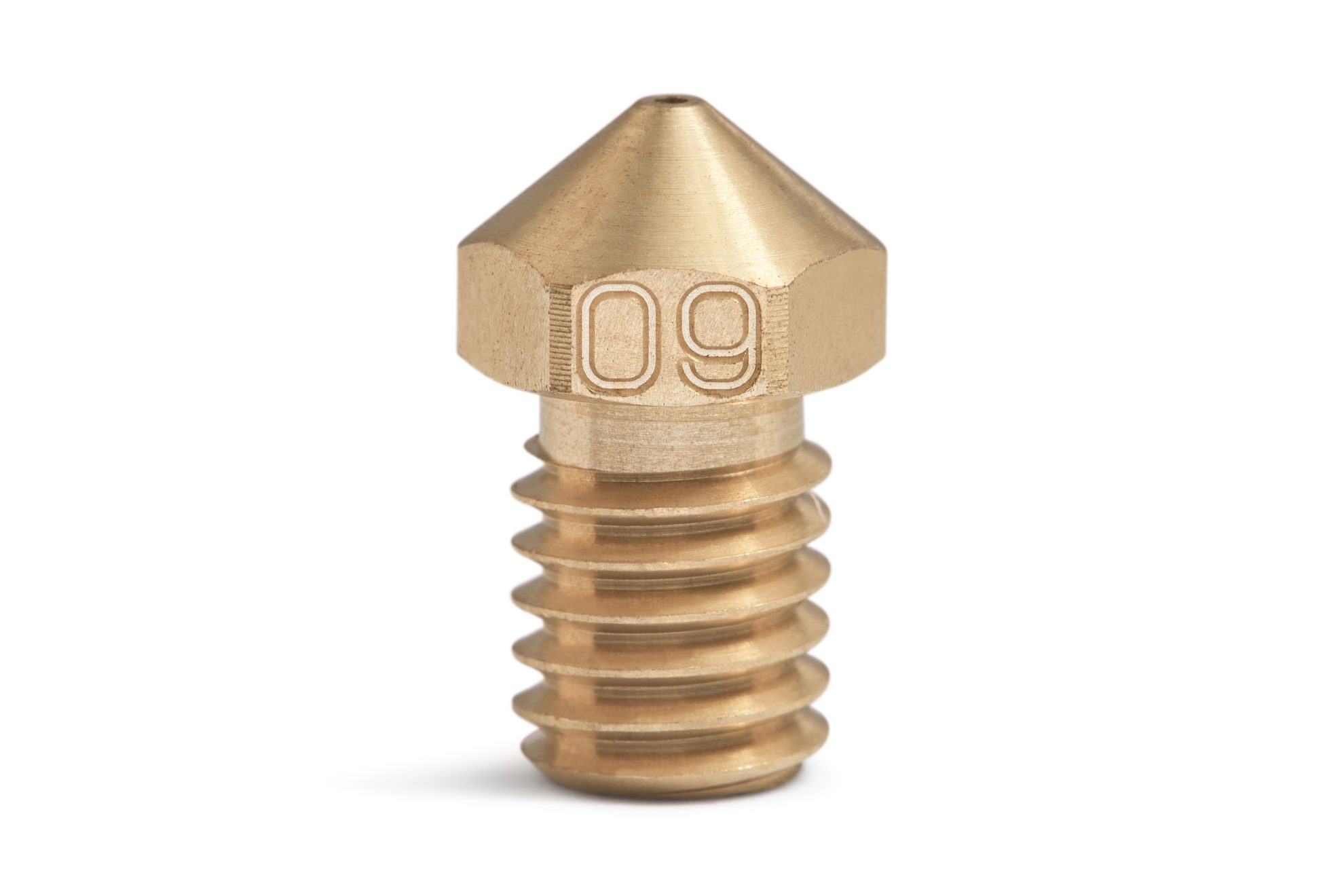 Bondtech Brass Nozzle M6×1×7.5×12.5 1.75 - Image 3