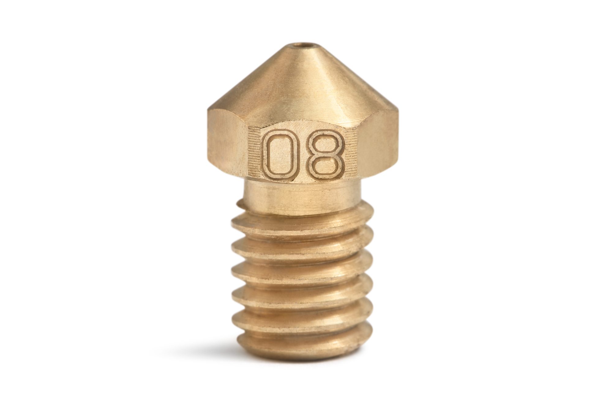 Bondtech Brass Nozzle M6×1×7.5×12.5 1.75 - Image 2