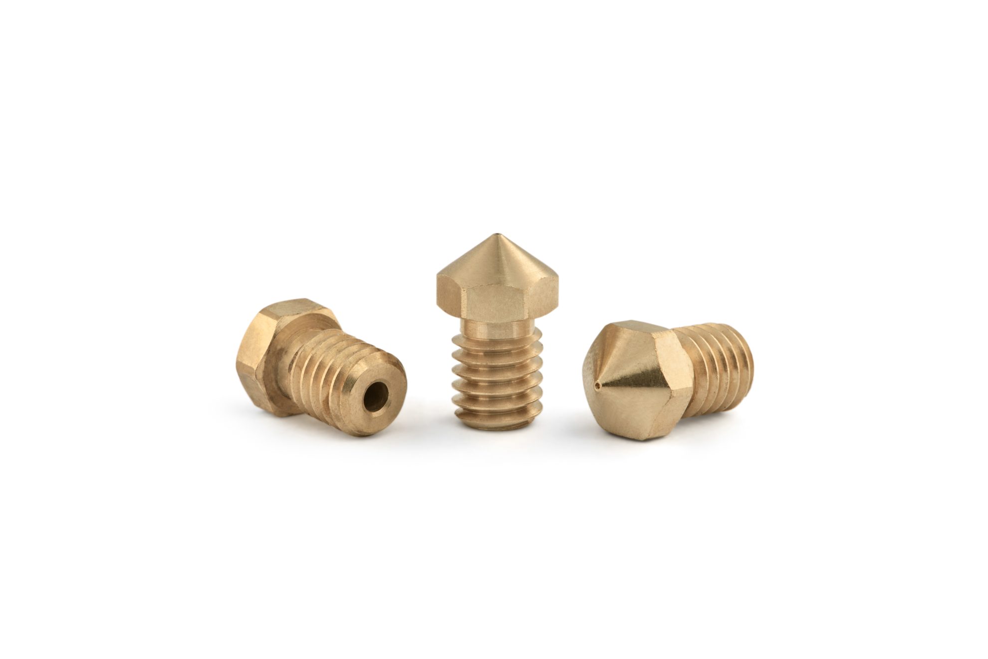 Bondtech Brass Nozzle M6×1×7.5×12.5 1.75