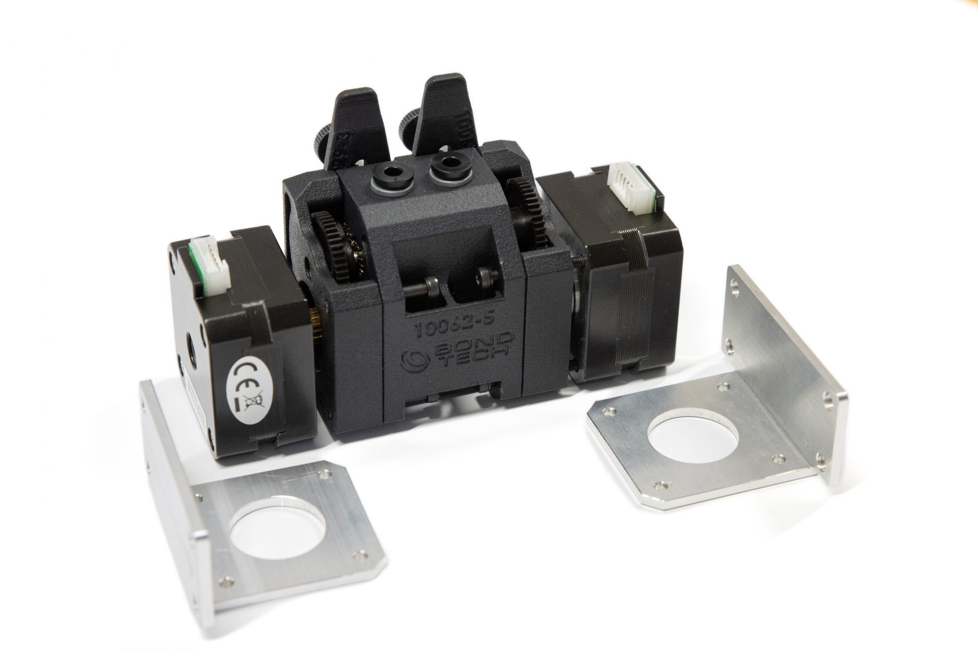 BMG-X2-M extruder and BMG ALU mount plates.