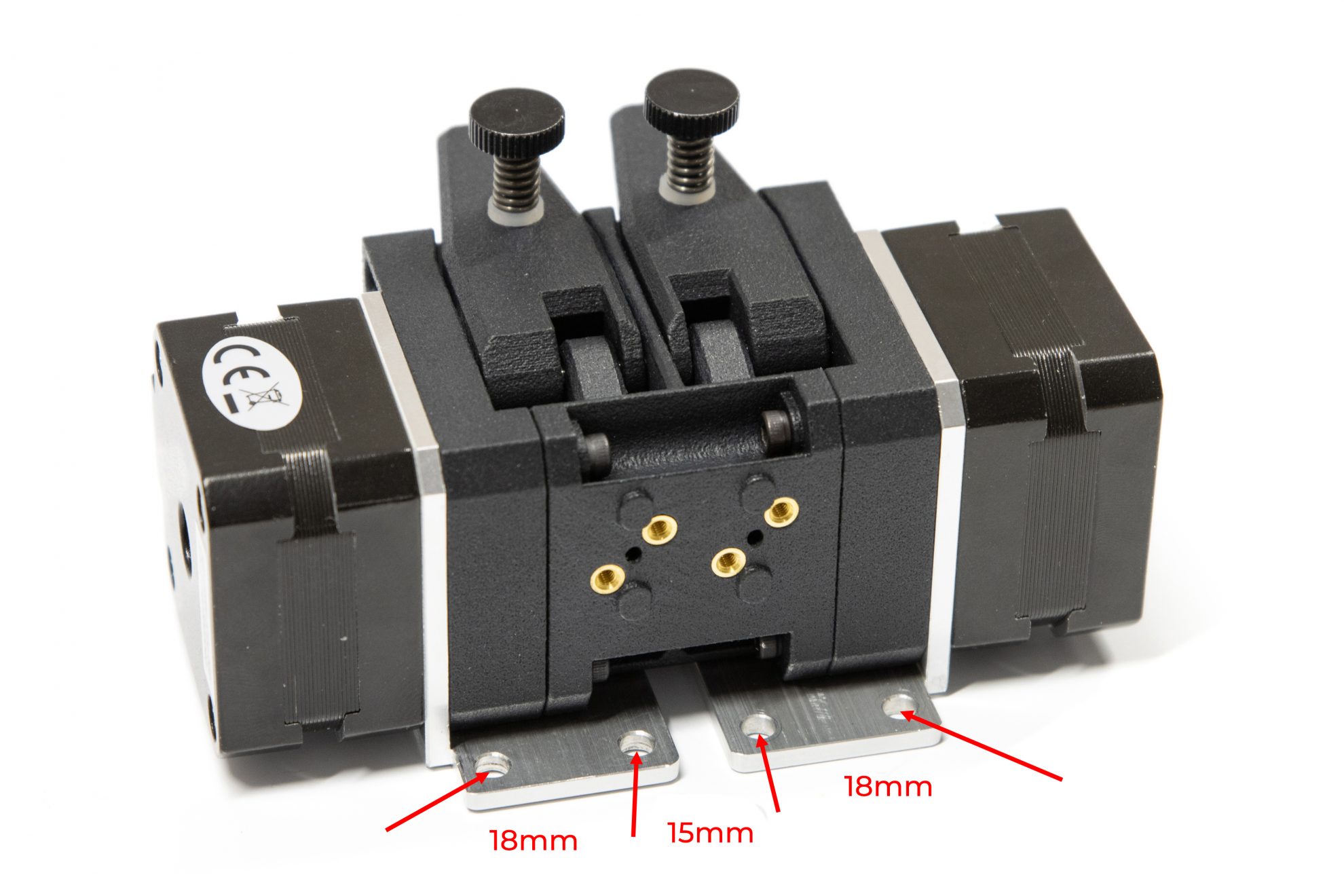 BMG-X2-M extruder with BMG Alu Mount Plates