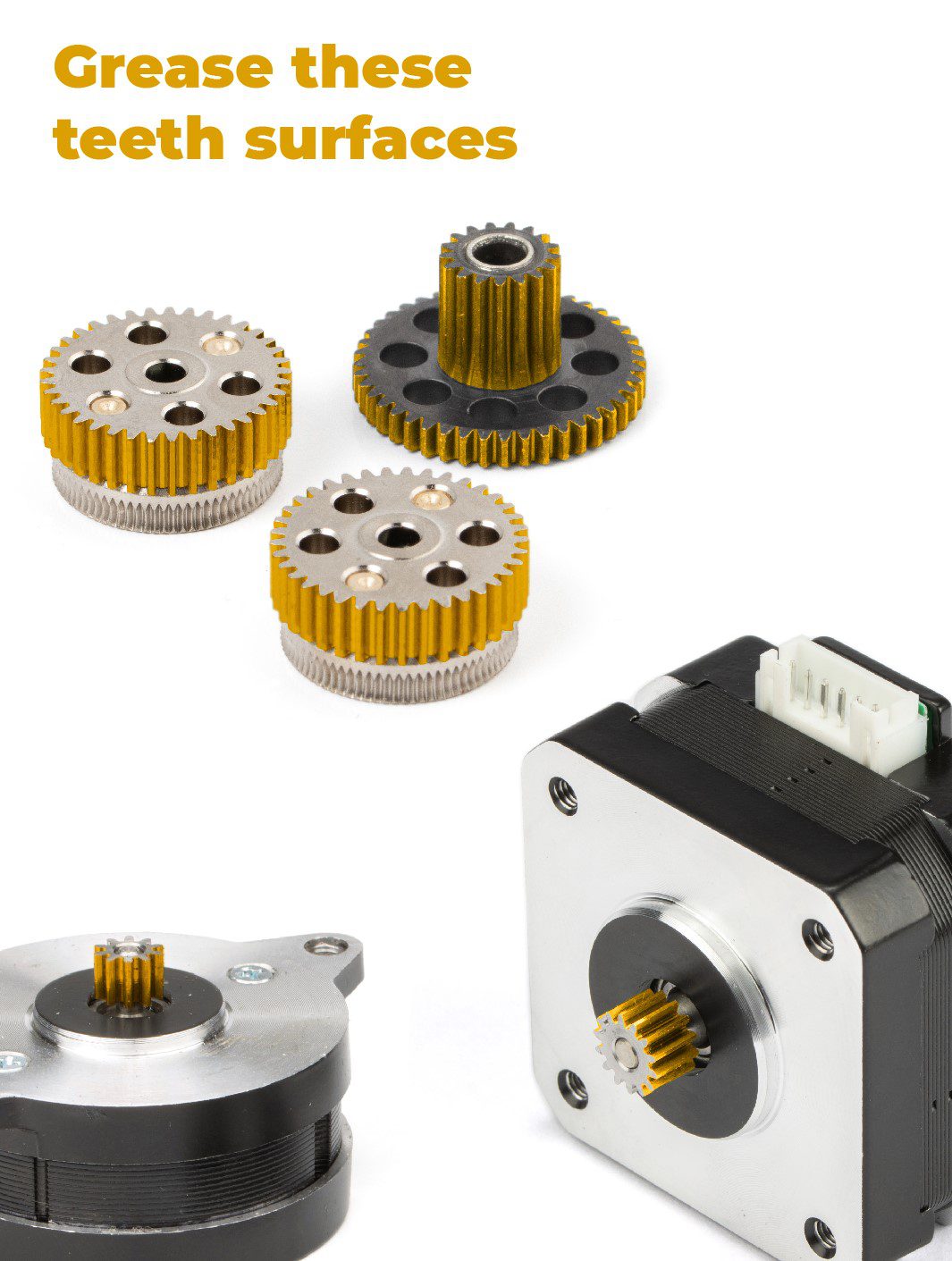 LGX Steel Drive Train Grease Areas