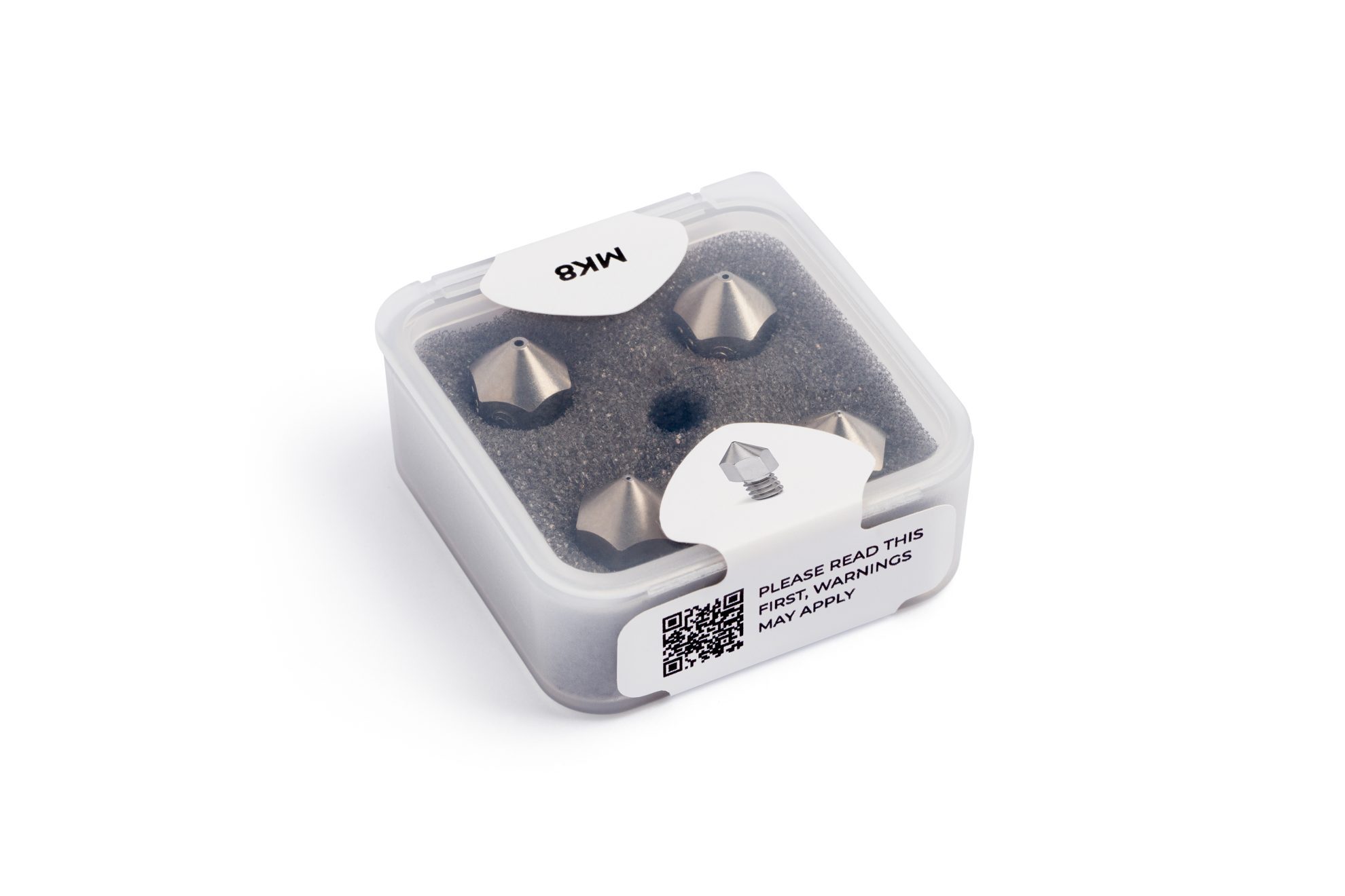 Bondtech Coated Brass MK8 Nozzle 4 Pack 1.75